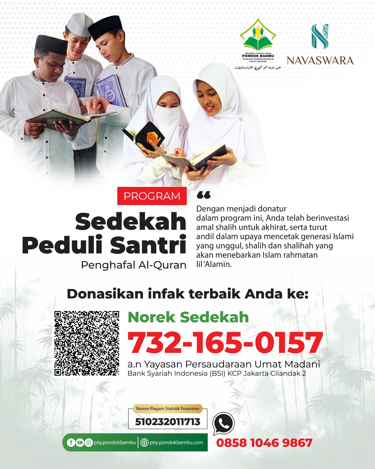 Sedekah Santri