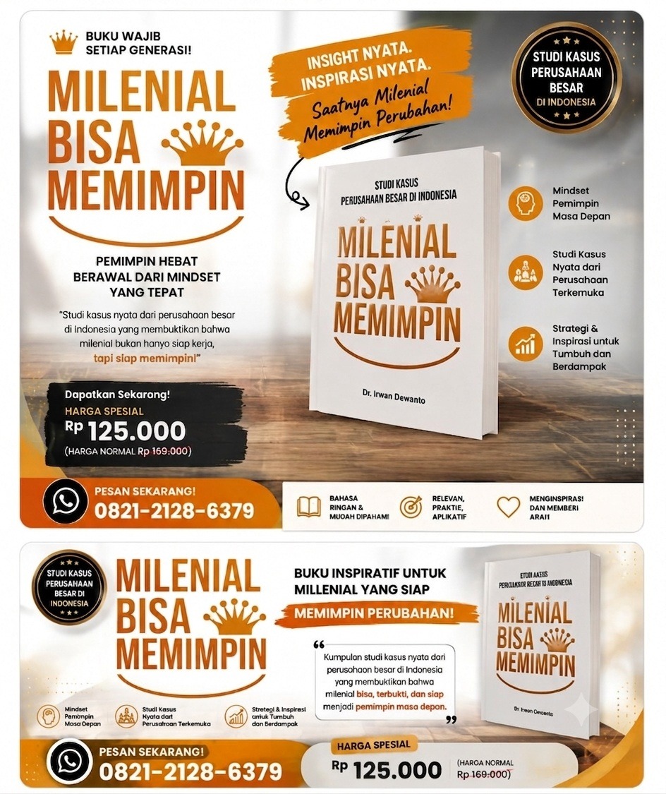 Milenial Bisa Memimpin